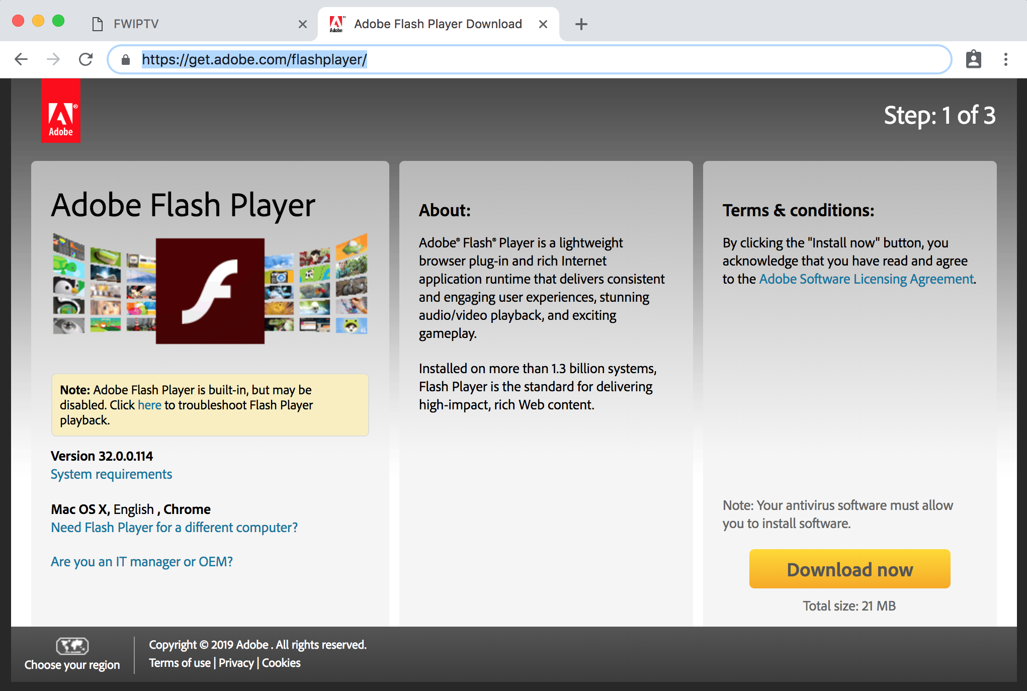 Download Flash Player