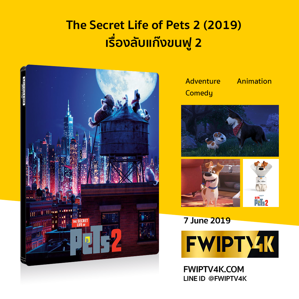 The Secret Life of Pets 2 เรื่องลับแก๊งขนฟู 2 (2019)